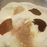 Mix spices with dry cake mixes