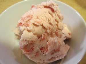 Strawberry- Lavender Ice Cream