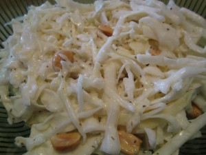 Nutty Cole Slaw