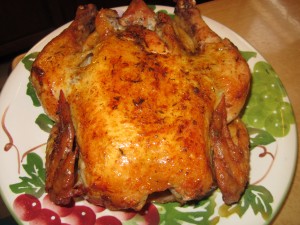 Rub Roasted Chicken