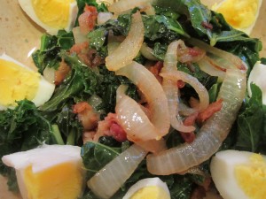 Kale with Bacon