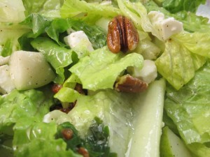 Pear Salad with Feta and Pecans