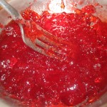 Mash Jell-o with a fork