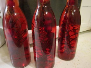 Cranberry-Rosemary Vinegar