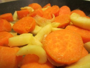 Sweet Potatoes with Apples