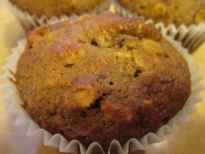 Applesauce Fruit and Nut Muffins