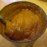 Dulce De Leche- this is what it looks like when you open the can