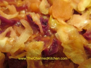 Sweet and Sour Cabbage with Apples