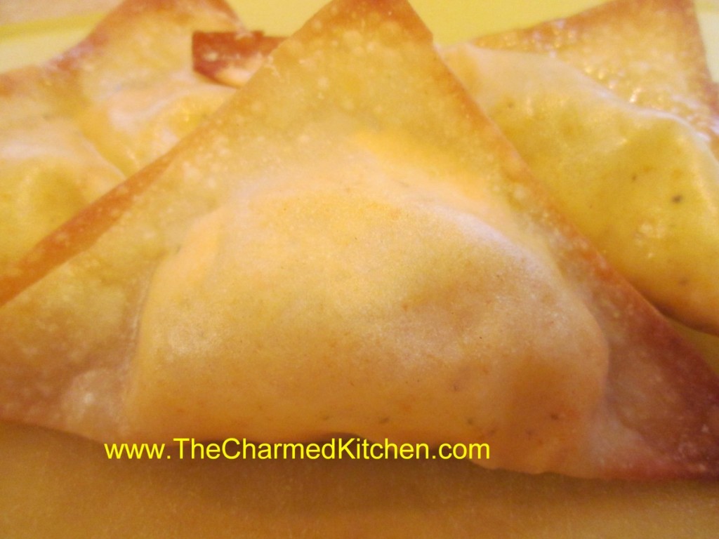 Crab Rangoons Baked!! The Charmed Kitchen