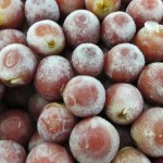 Frozen grapes- great summer snack