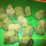 Frozen Basil Cubes