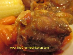 Oxtails with Tomato Gravy