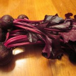My very red beets