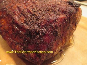 Coffee and Spice Rubbed Pork Roast