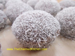 Coconut Chocolate Snowballs
