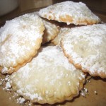 Dust cooled pies with powdered sugar, if you like