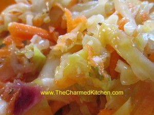 Cabbage and Carrot Salad
