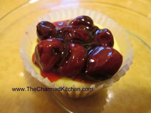 Mini Cherry Cheesecakes- Gluten-free