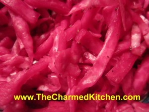 Red Cabbage Overnight Slaw