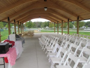Pavilion at Lake Farmpark