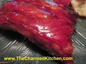 Honey-Pomegranate Glazed Ribs