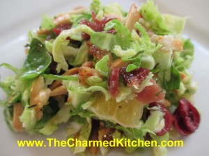 Smoky Brussels Sprouts Salad