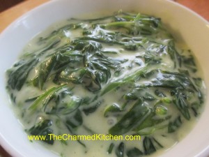 Mom's Creamed Spinach