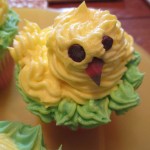 Chick cupcake