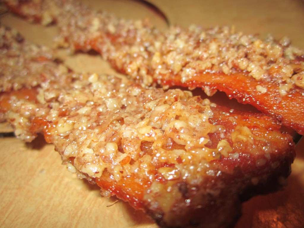 Maple Pecan Candied Bacon The Charmed Kitchen
