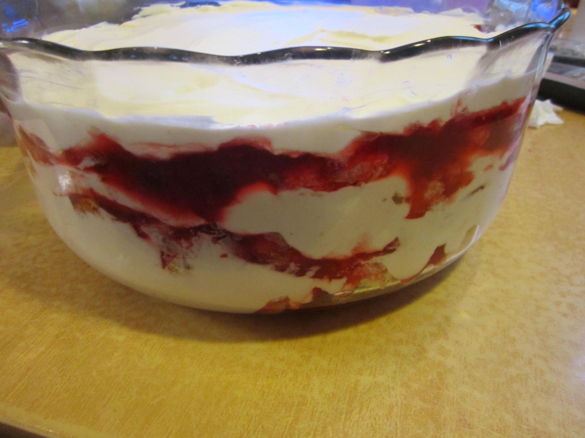 Cranberry Trifle | The Charmed Kitchen