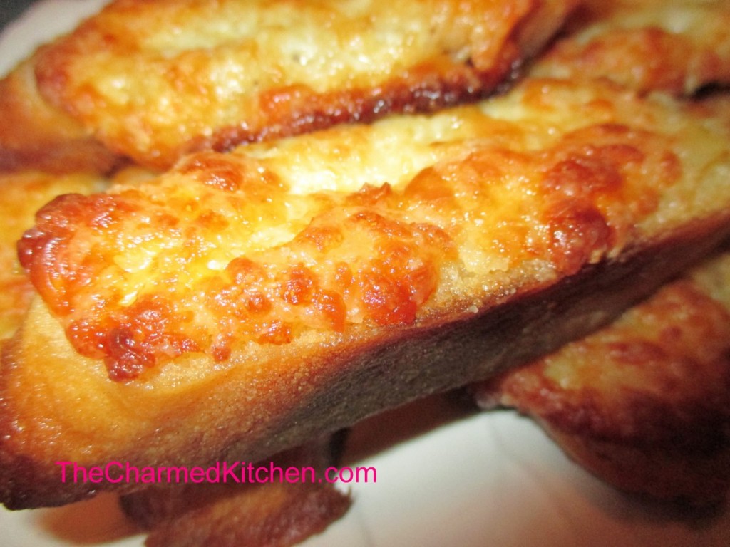 Cheesy Onion Garlic Bread | The Charmed Kitchen