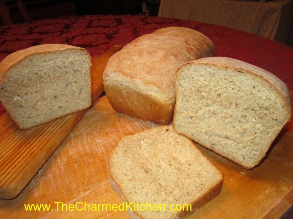 100% Whole Wheat Bread | The Charmed Kitchen