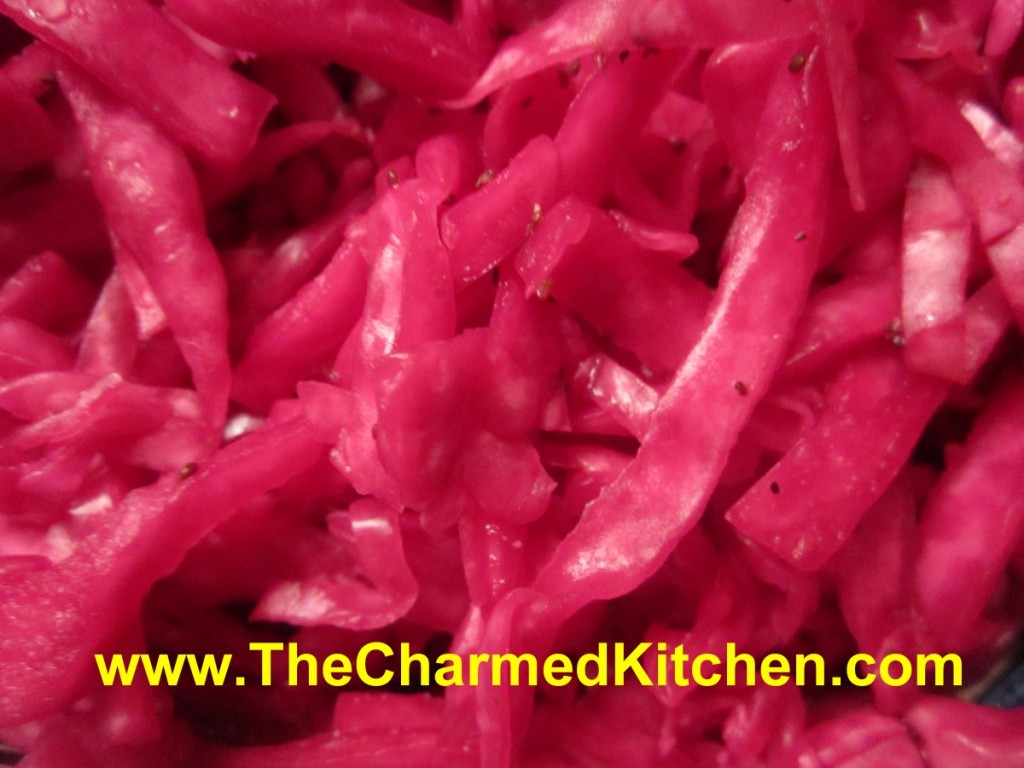 Red Cabbage Overnight Slaw The Charmed Kitchen