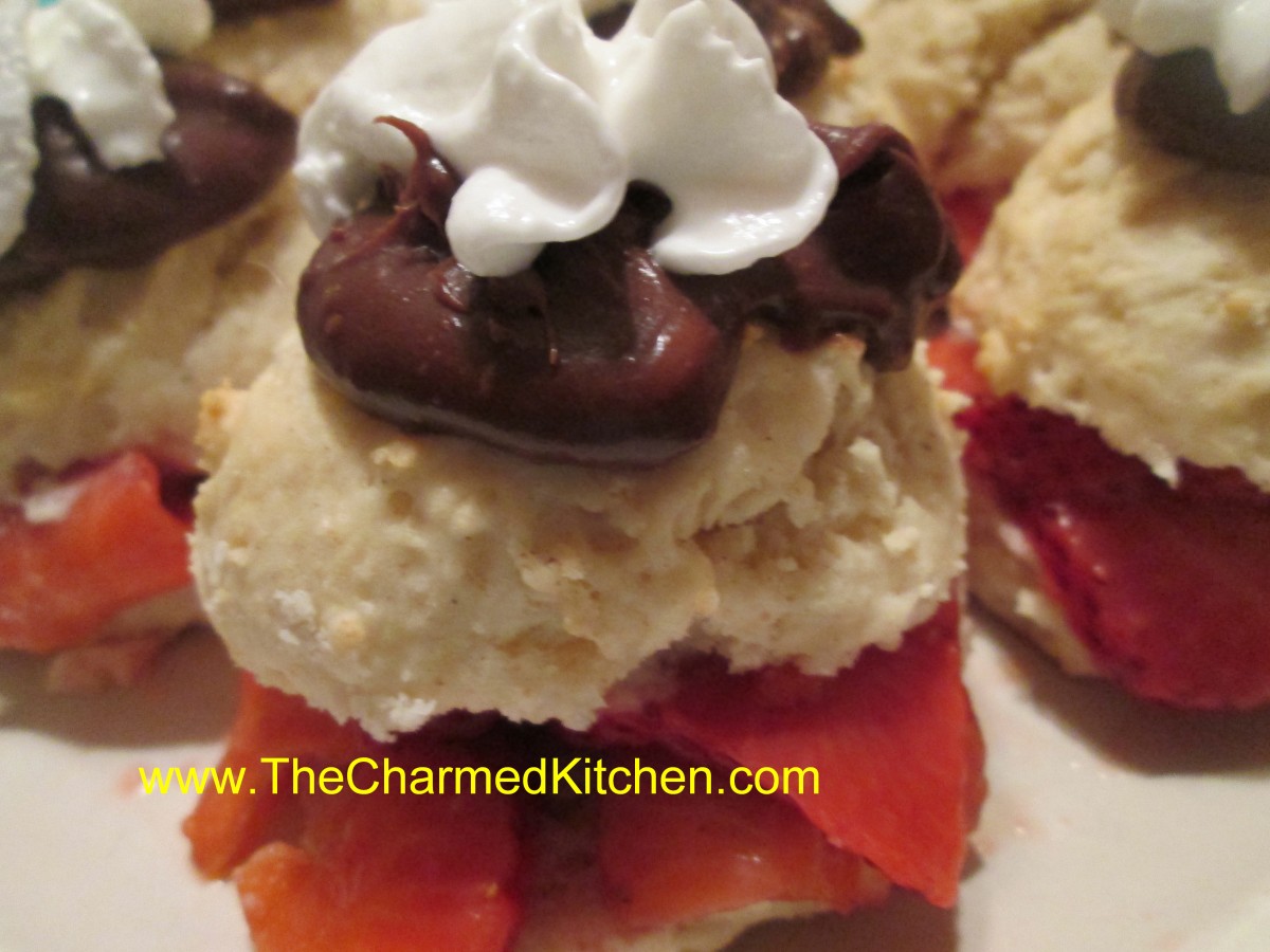 Mini Strawberry Shortcakes | The Charmed Kitchen