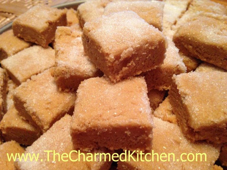 Peanut ButterCoconut Shortbread Vegan The Charmed Kitchen