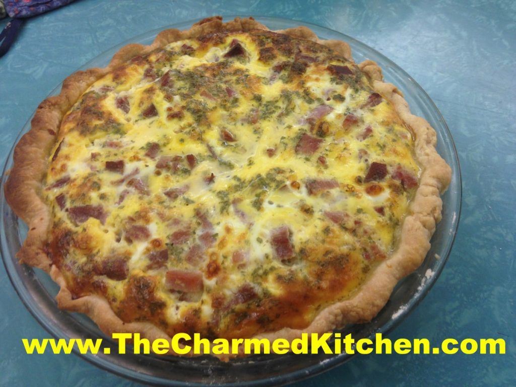 Ham and Gouda Quiche The Charmed Kitchen