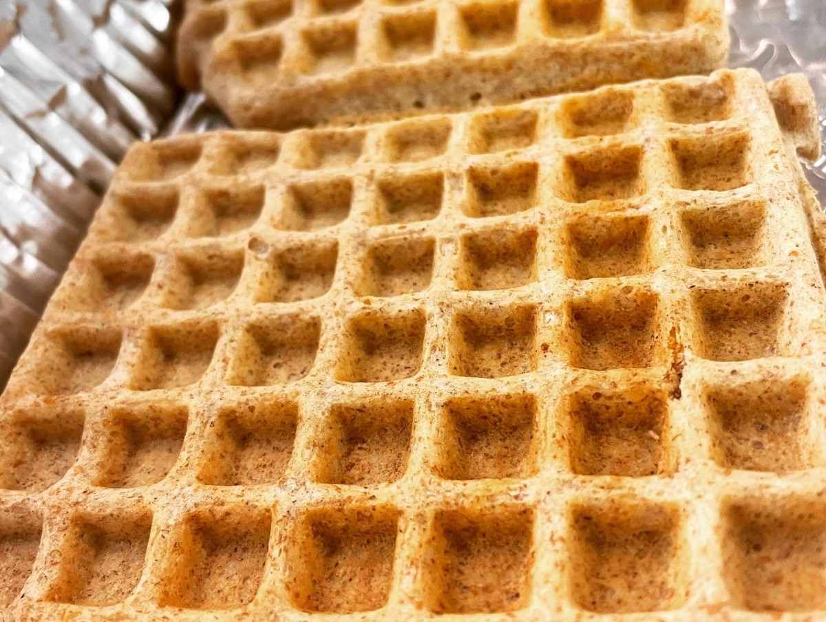 Spelt Waffles The Charmed Kitchen